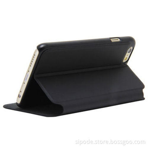 Flip Design Stand Leather Cover for iPhone6